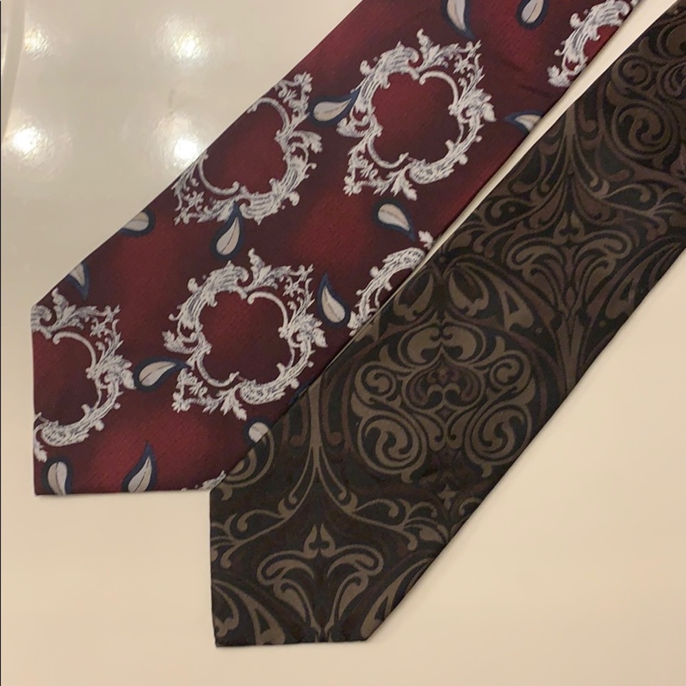2 Designer Ties - Stanford-Alfani